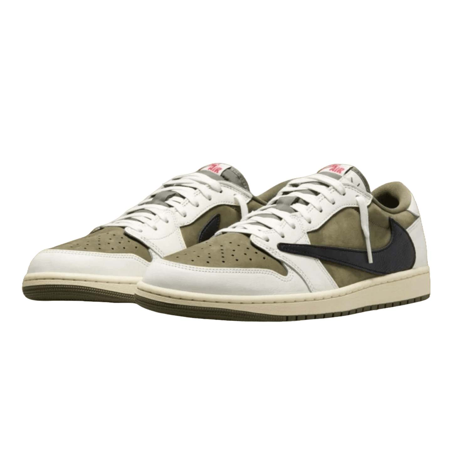 Nike Air Jordan 1 Retro Low OG SP Travis Scott Medium Olive Forty Four Sneaker