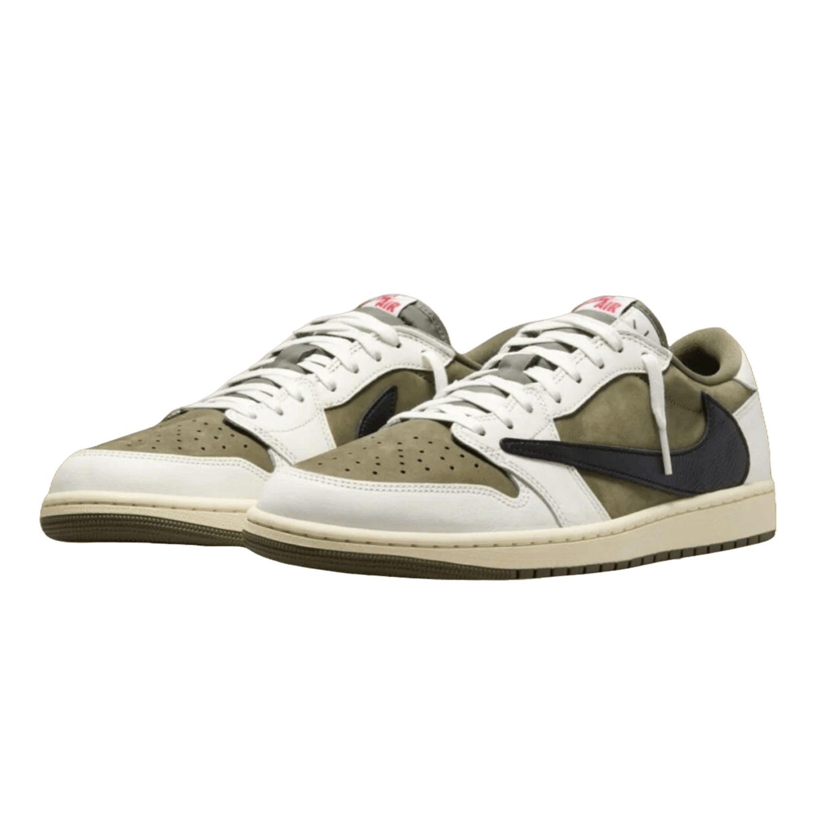 Nike Air Jordan 1 Retro Low OG SP Travis Scott Medium Olive Side