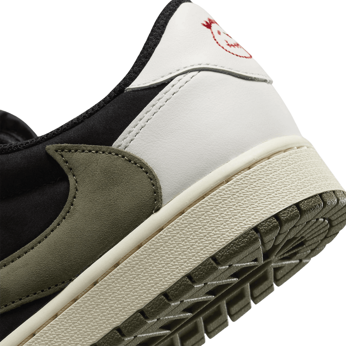 Nike Air Jordan 1 Retro Low OG SP Travis Scott Olive (W) Back