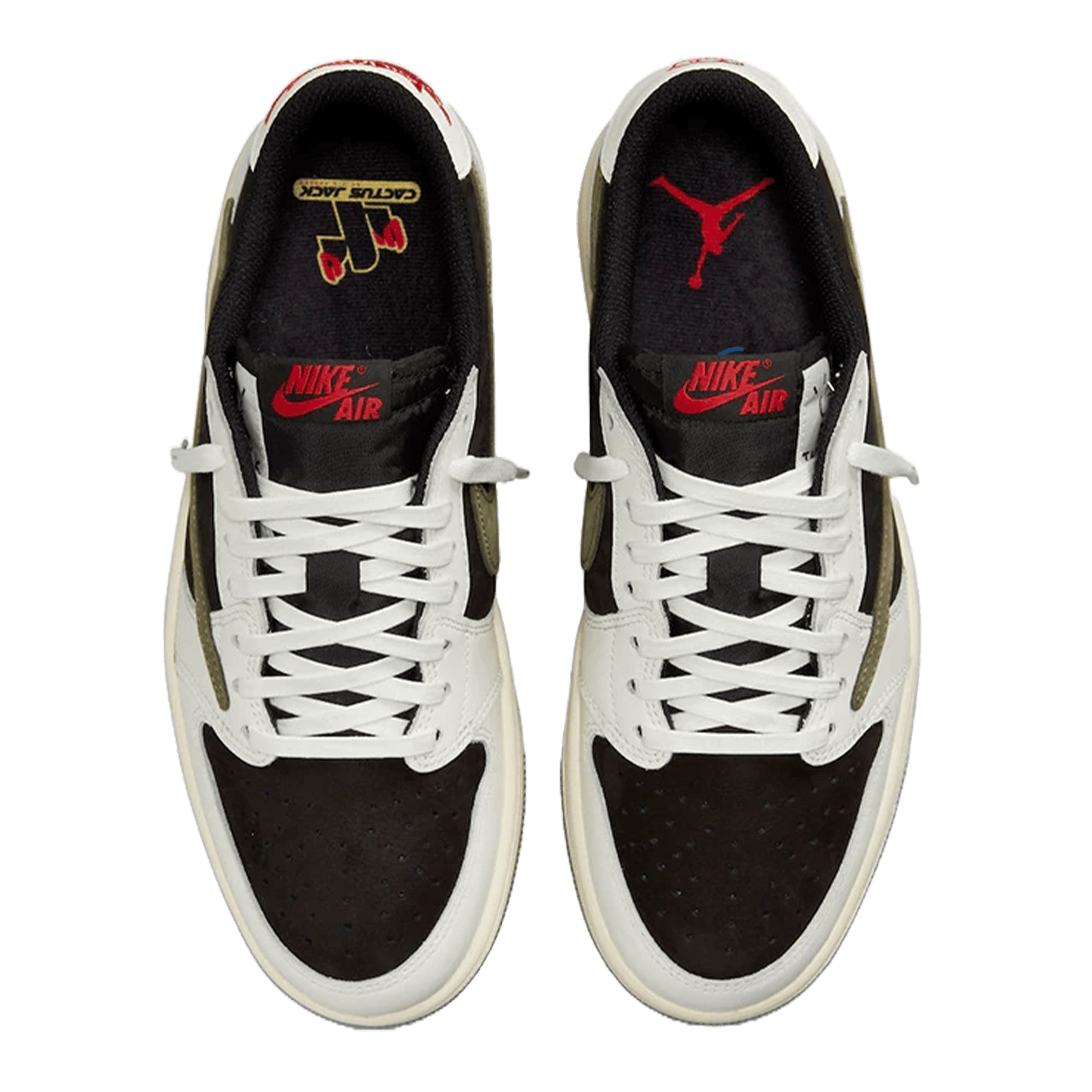 Nike Air Jordan 1 Retro Low OG SP Travis Scott Olive (W) Oben