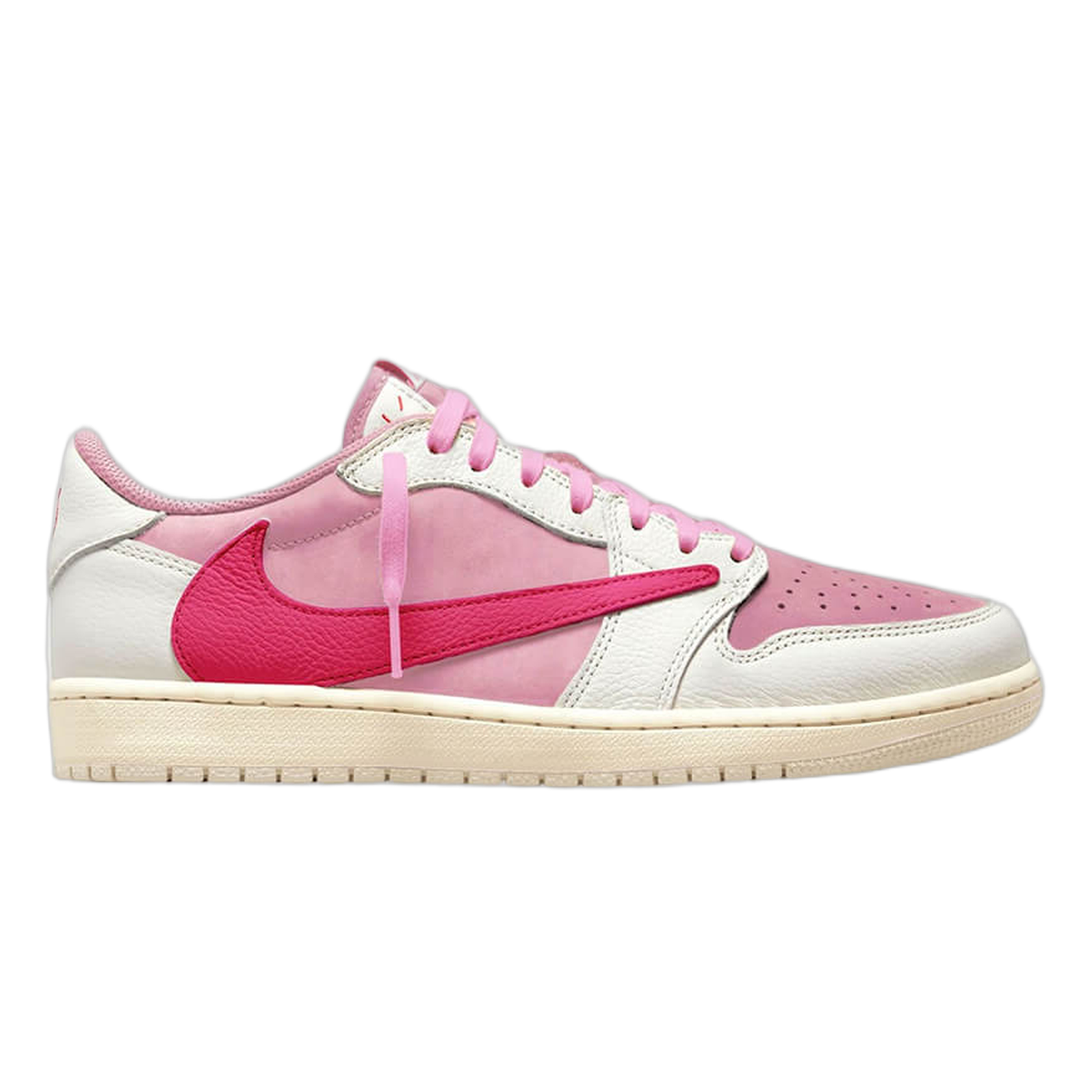 Nike Air Jordan 1 Retro Low OG SP Travis Scott Sail Tropical Pink IQ7604-101