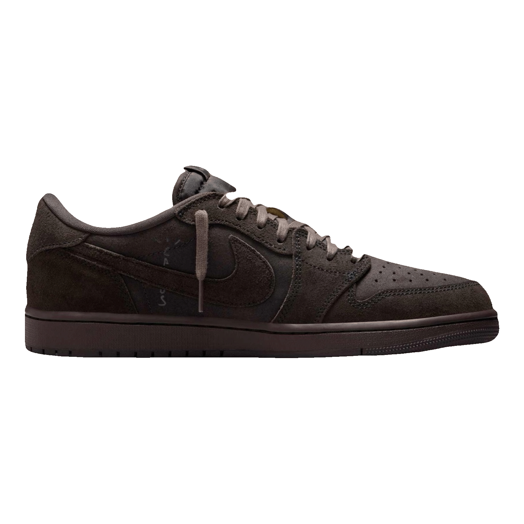 Nike Air Jordan 1 Retro Low OG SP Travis Scott Velvet Brown Innen