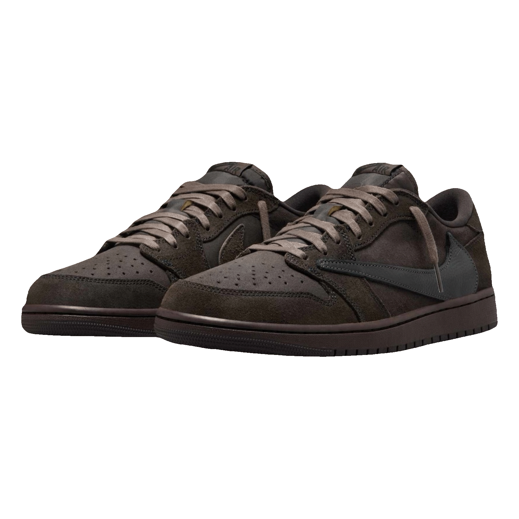Nike Air Jordan 1 Retro Low OG SP Travis Scott Velvet Brown Forty Four Sneaker