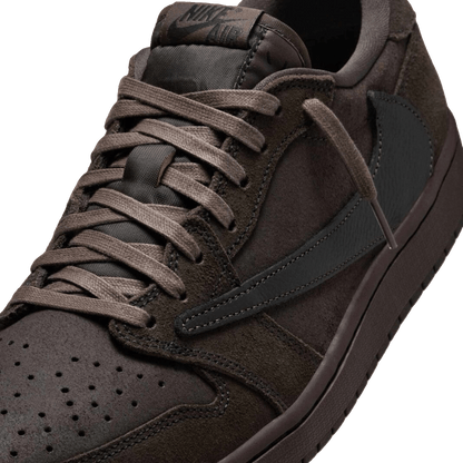 Nike Air Jordan 1 Retro Low OG SP Travis Scott Velvet Brown Tongue