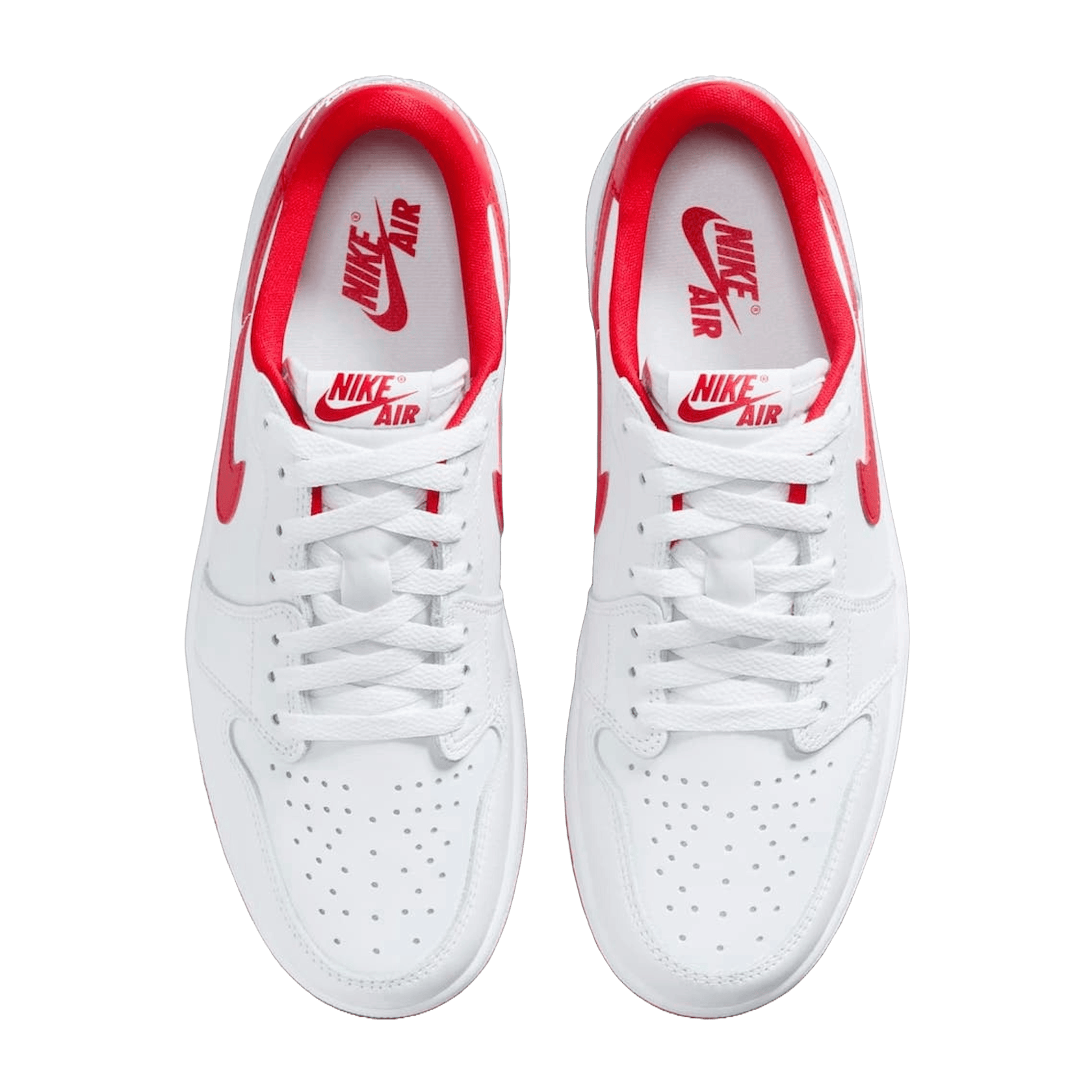 Nike Air Jordan 1 Retro Low OG University Red Oben