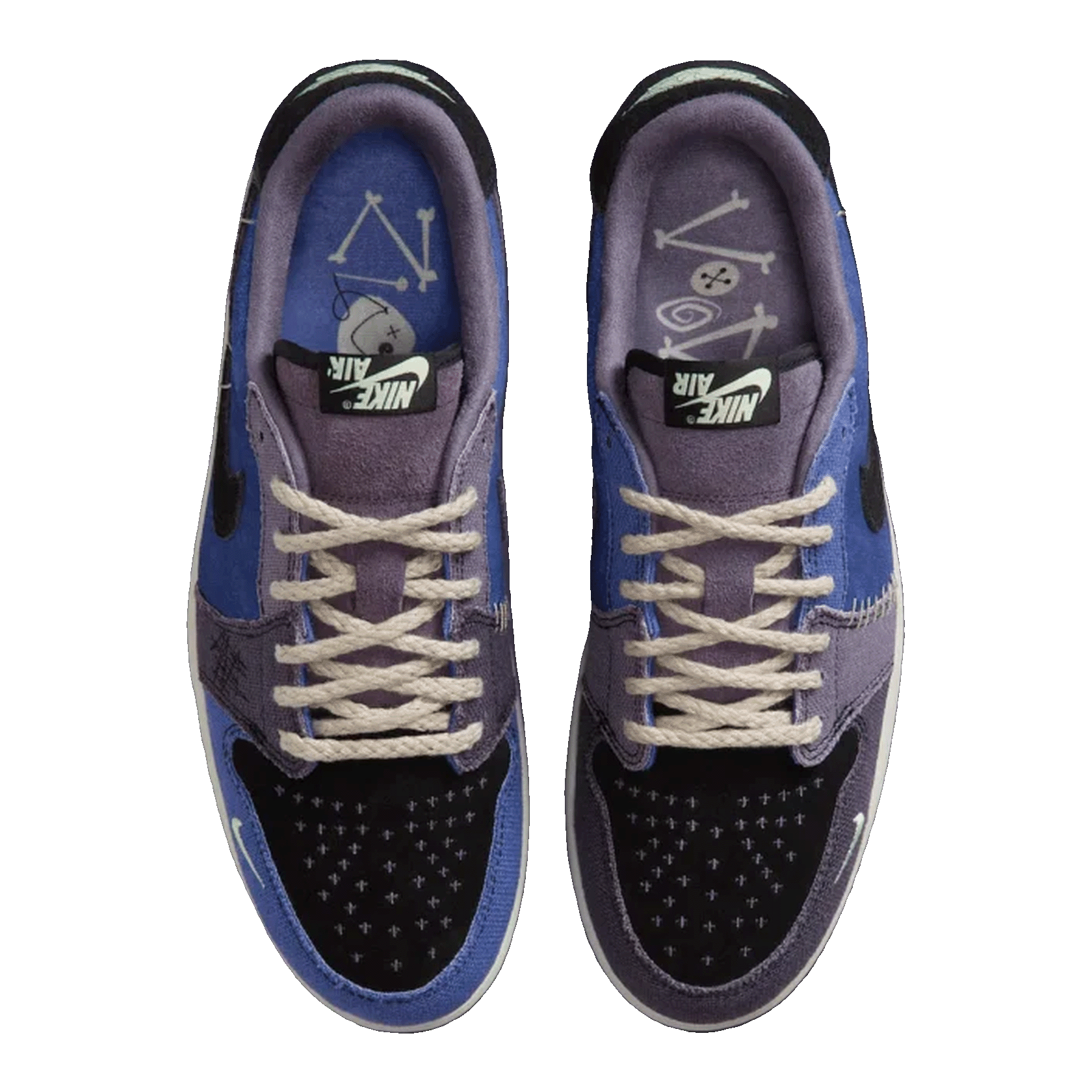 Nike Air Jordan 1 Retro Low OG Zion Williamson Voodoo Alternate Oben