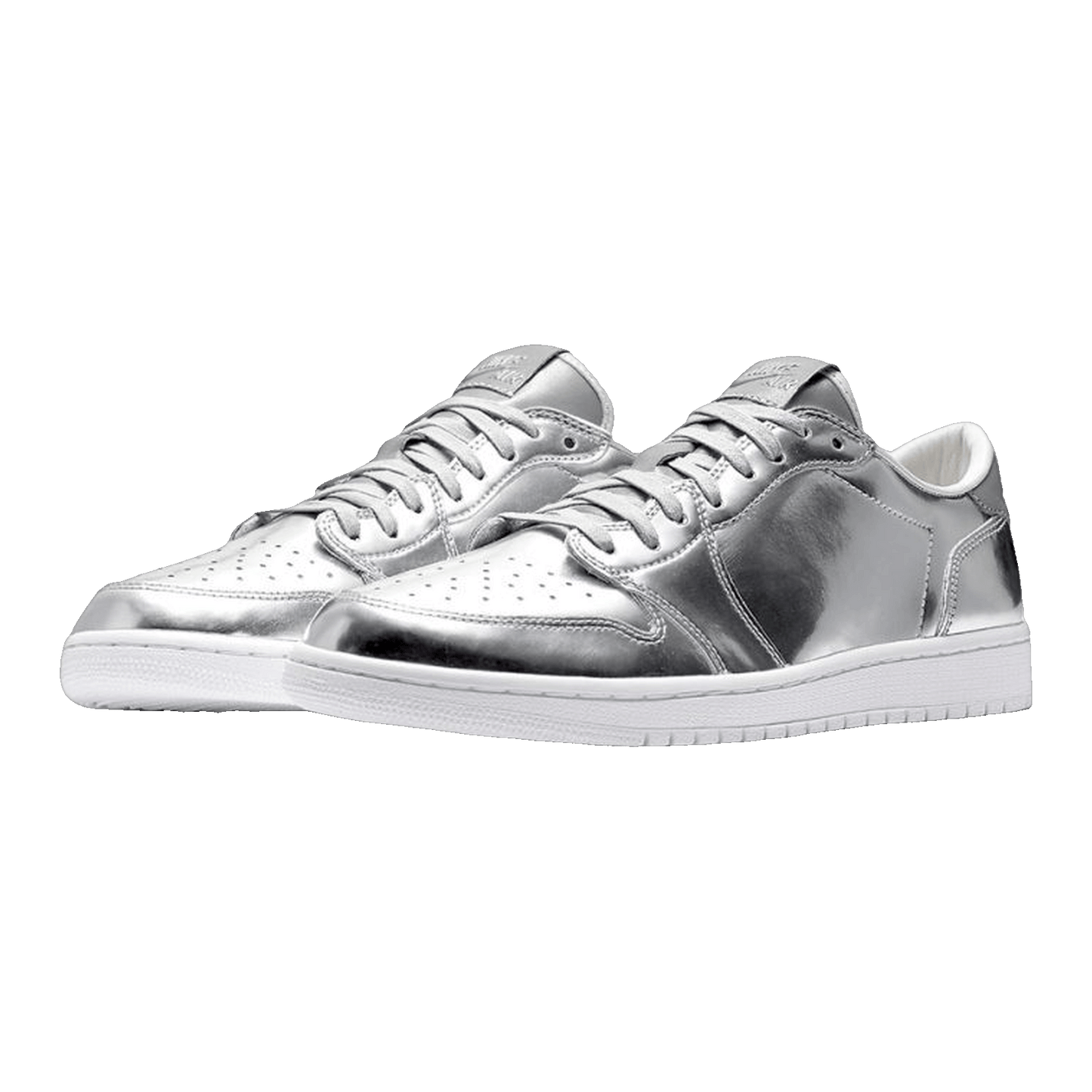 Nike Air Jordan 1 Retro Low Pinnacle Metallic Silver Side 852549-003