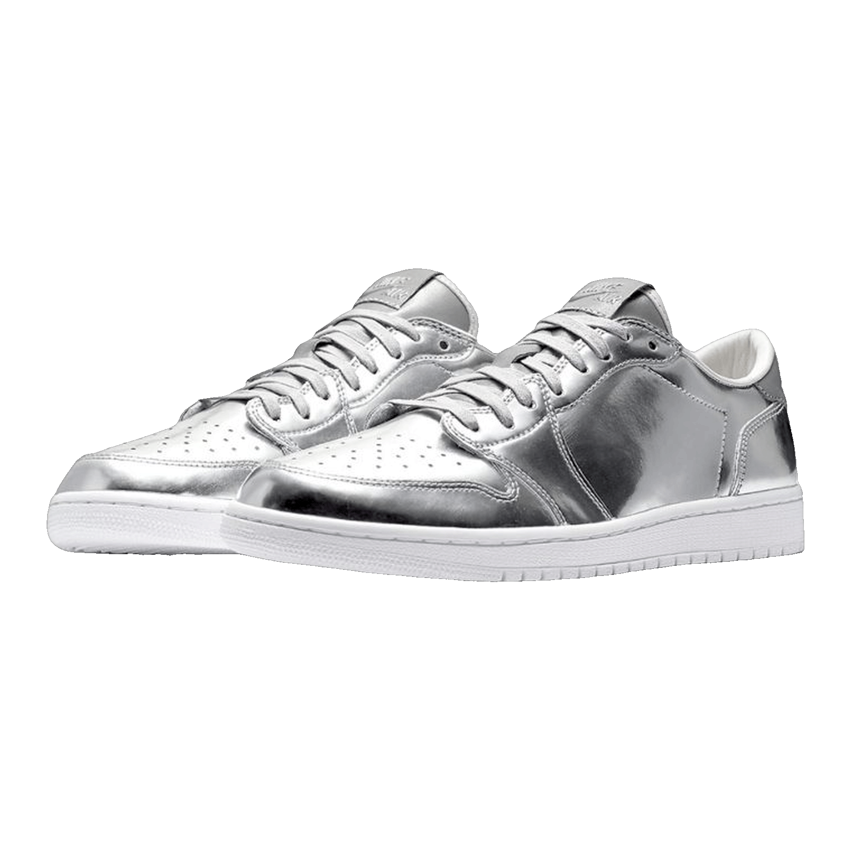 Nike Air Jordan 1 Retro Low Pinnacle Metallic Silver Side 852549-003