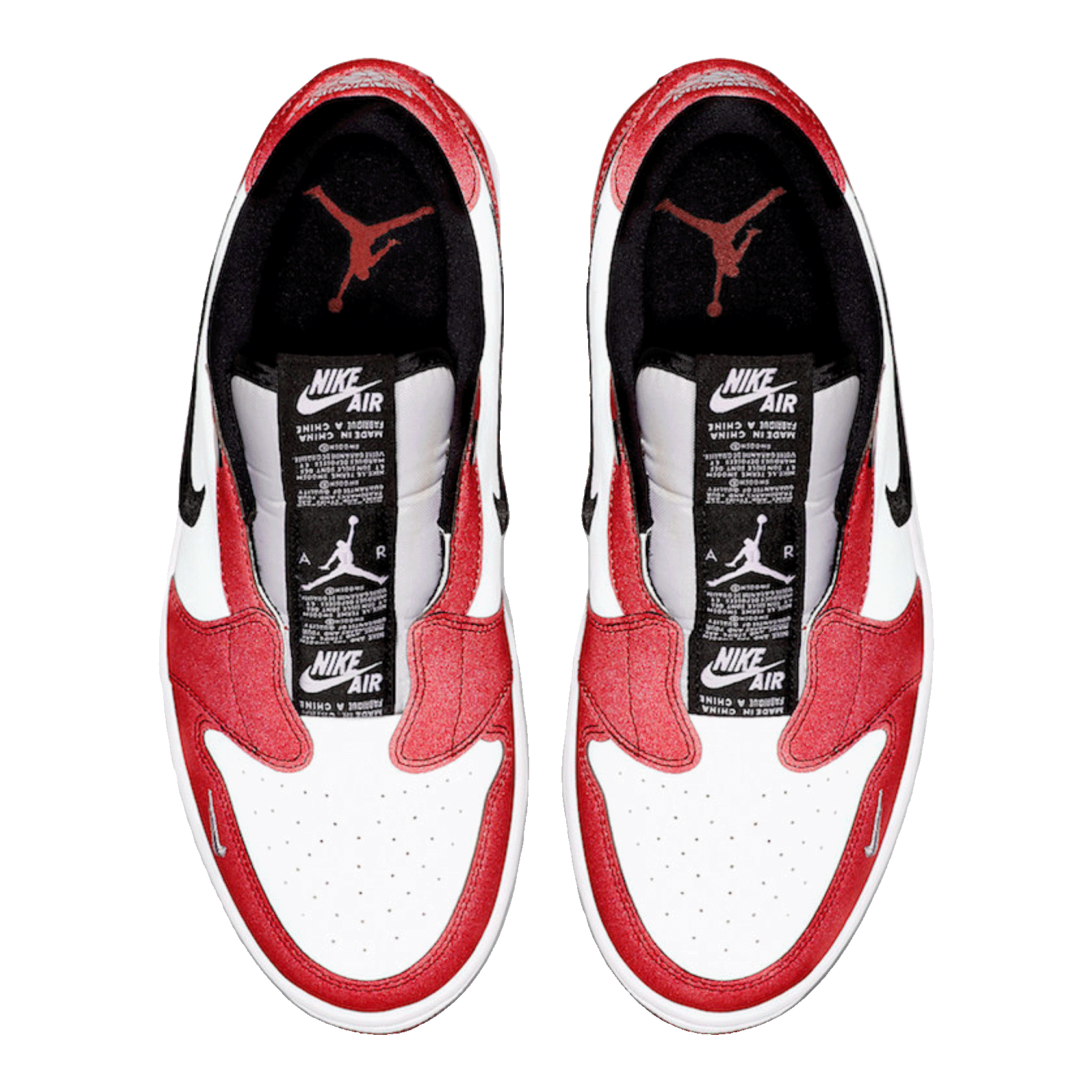 Nike Air Jordan 1 Retro Low Slip Chicago (W) Oben