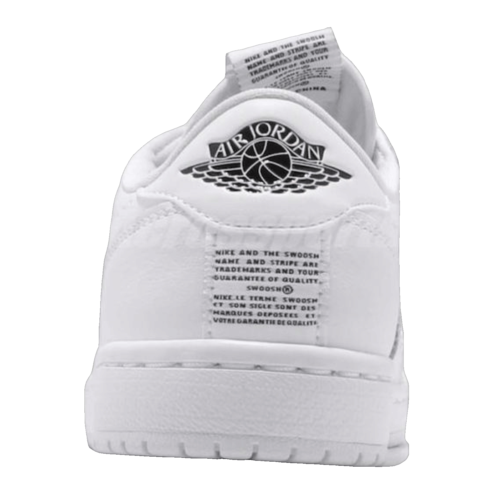 Nike Air Jordan 1 Retro Low Slip White (W) Back AV3918-100