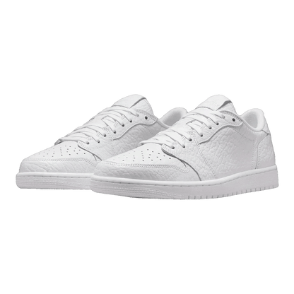 Nike Air Jordan 1 Retro Low Swooshless Triple White (2025) Side (2025) 872782-100