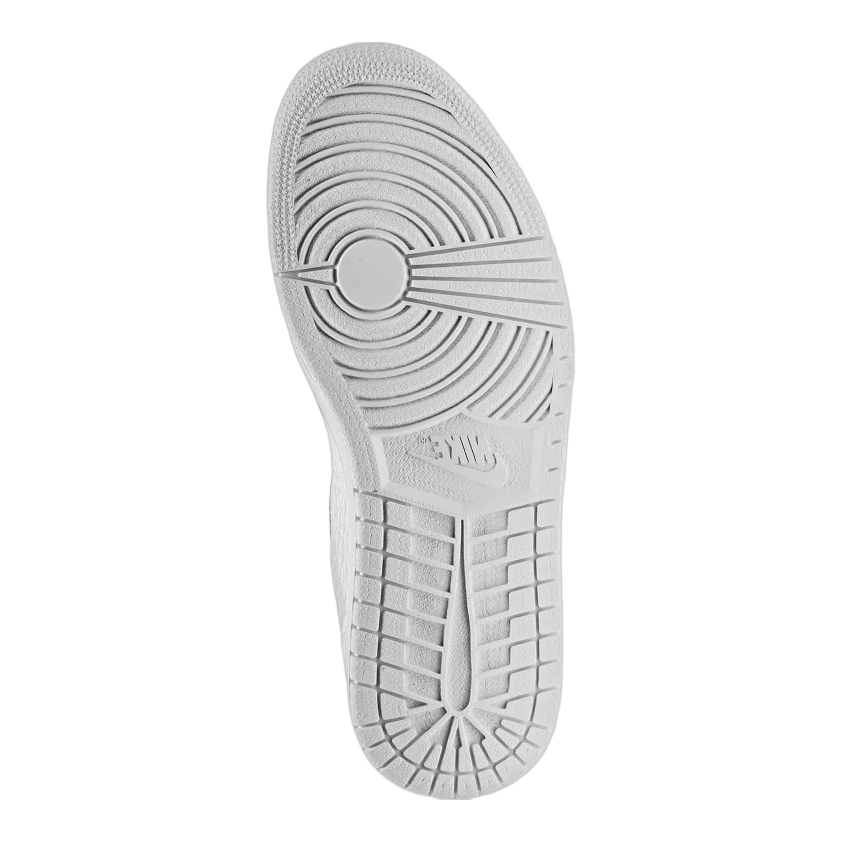 Nike Air Jordan 1 Retro Low Swooshless Triple White (2025) Sohle (2025) 872782-100