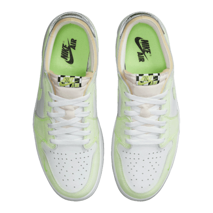 Nike Air Jordan 1 Retro Low White Ghost Green Black Oben
