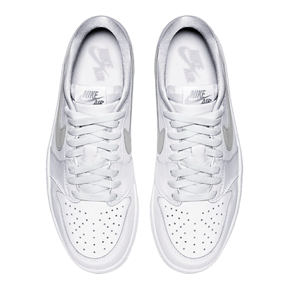 Nike Air Jordan 1 Retro Low White Neutral Grey (2015) Oben 705329-100