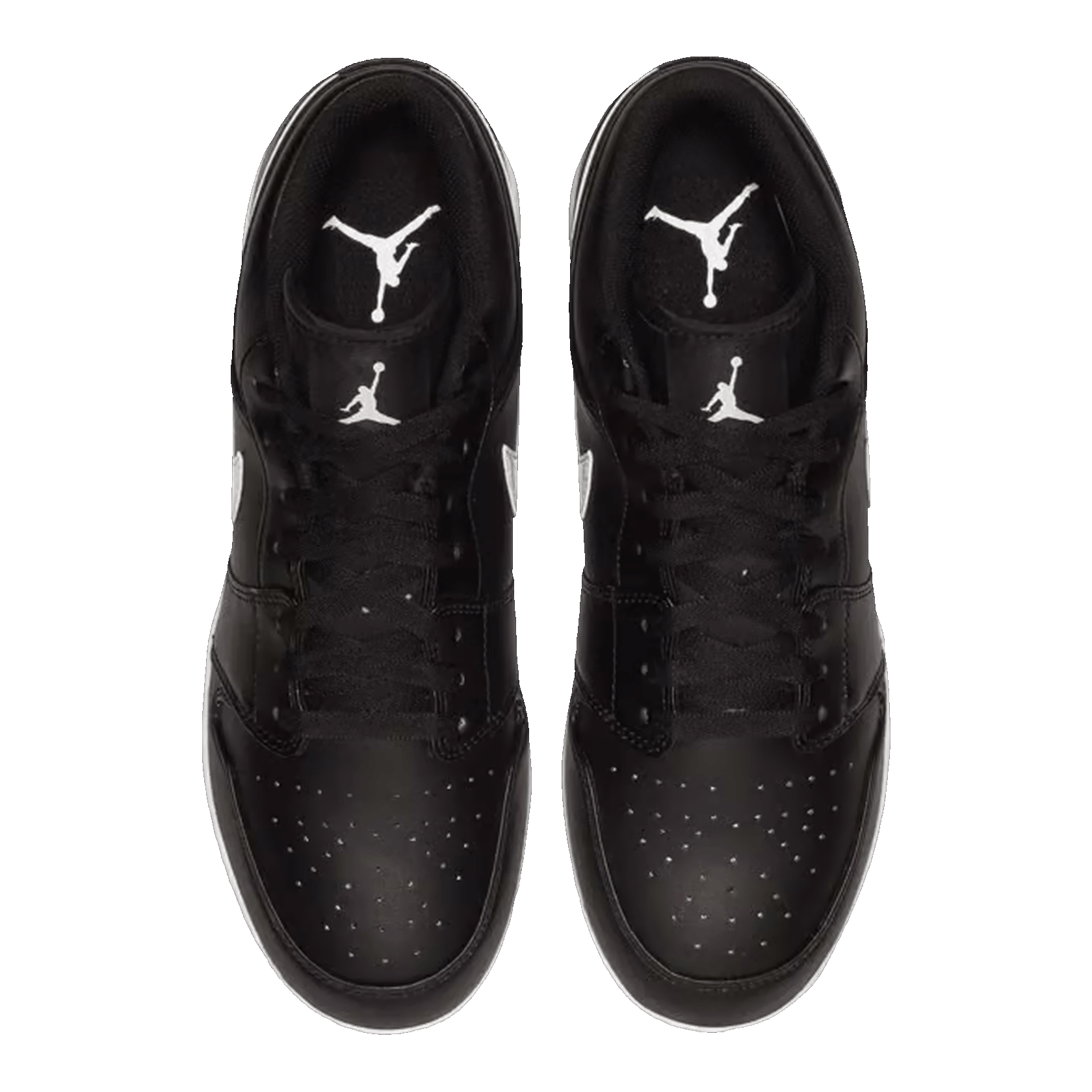 Nike Air Jordan 1 Retro MCS Low Black White (2019) Oben CJ8524-001