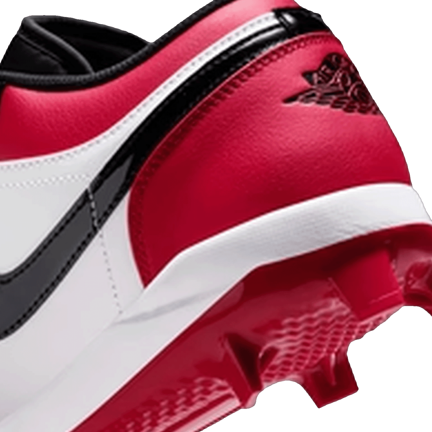 Nike Air Jordan 1 Retro MCS Low Patent Bred Toe Back
