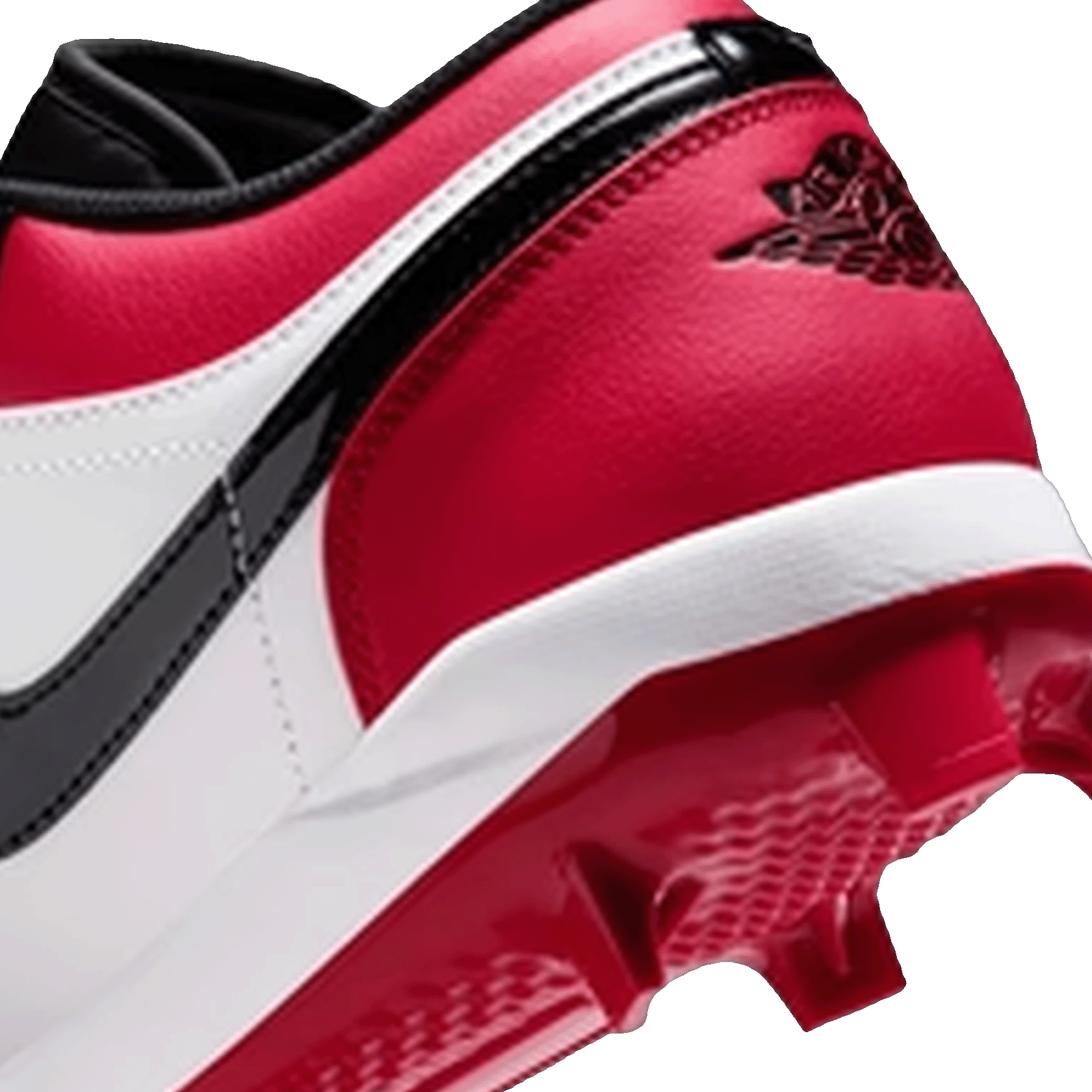 Nike Air Jordan 1 Retro MCS Low Patent Bred Toe Back