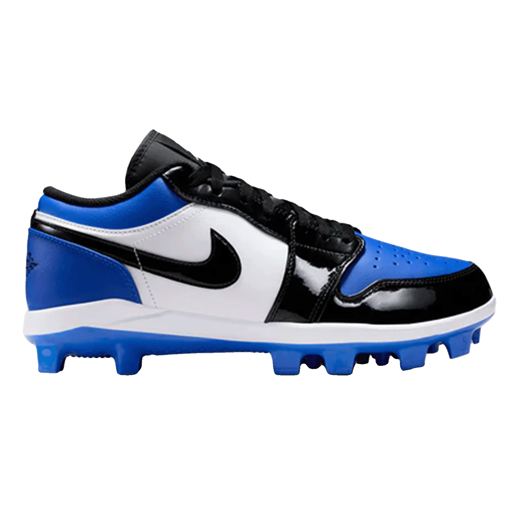 Nike Air Jordan 1 Retro MCS Low Patent Royal Toe