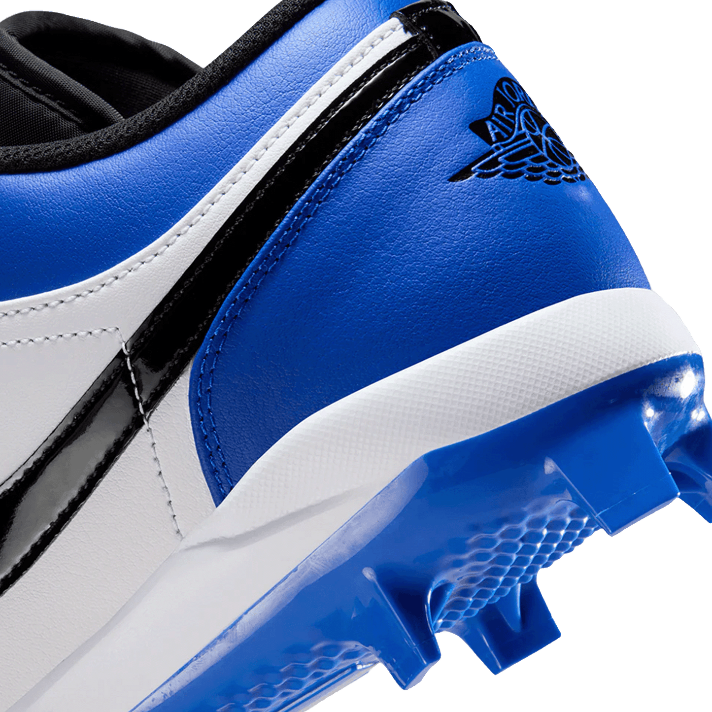 Nike Air Jordan 1 Retro MCS Low Patent Royal Toe Back