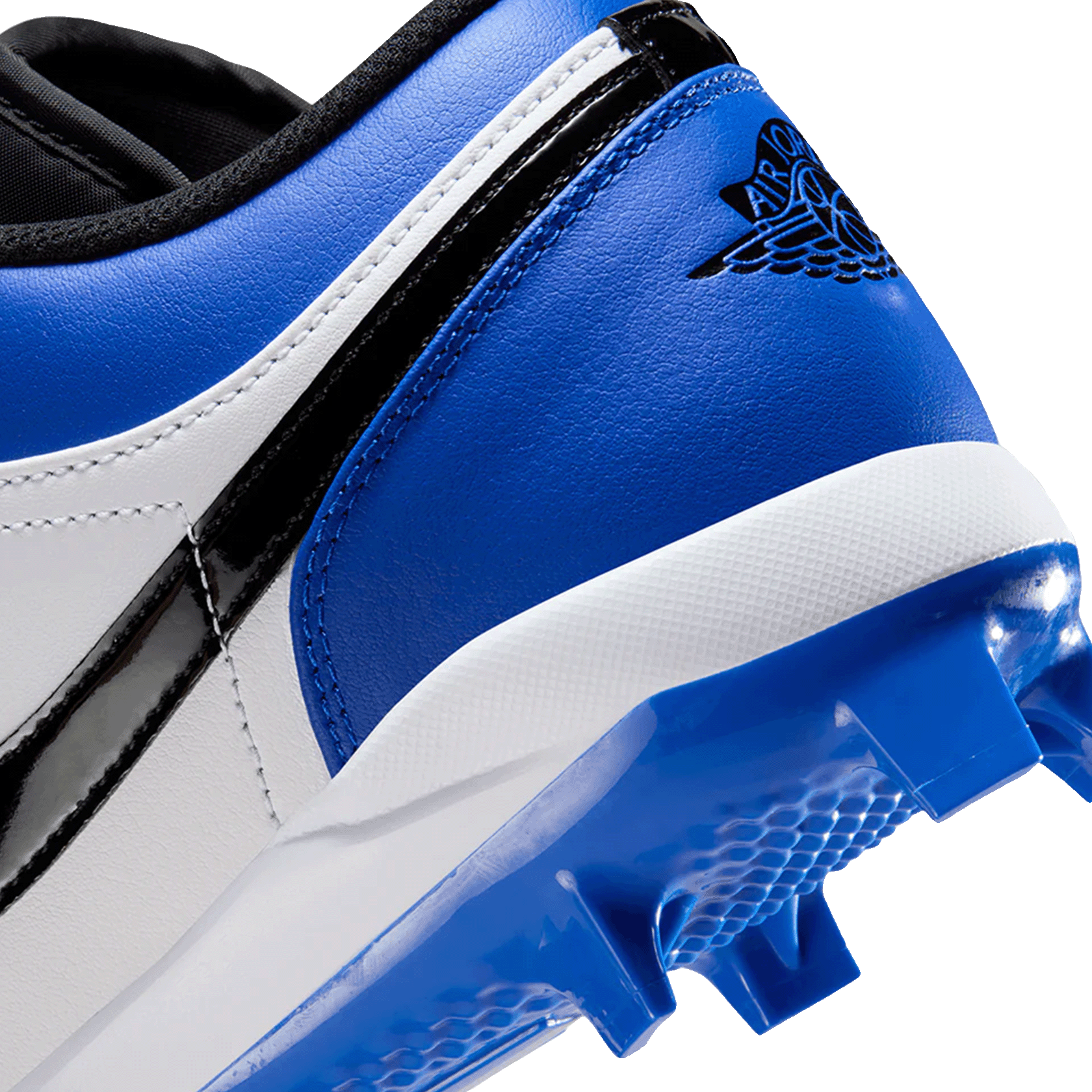 Nike Air Jordan 1 Retro MCS Low Patent Royal Toe Back