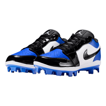 Nike Air Jordan 1 Retro MCS Low Patent Royal Toe Side