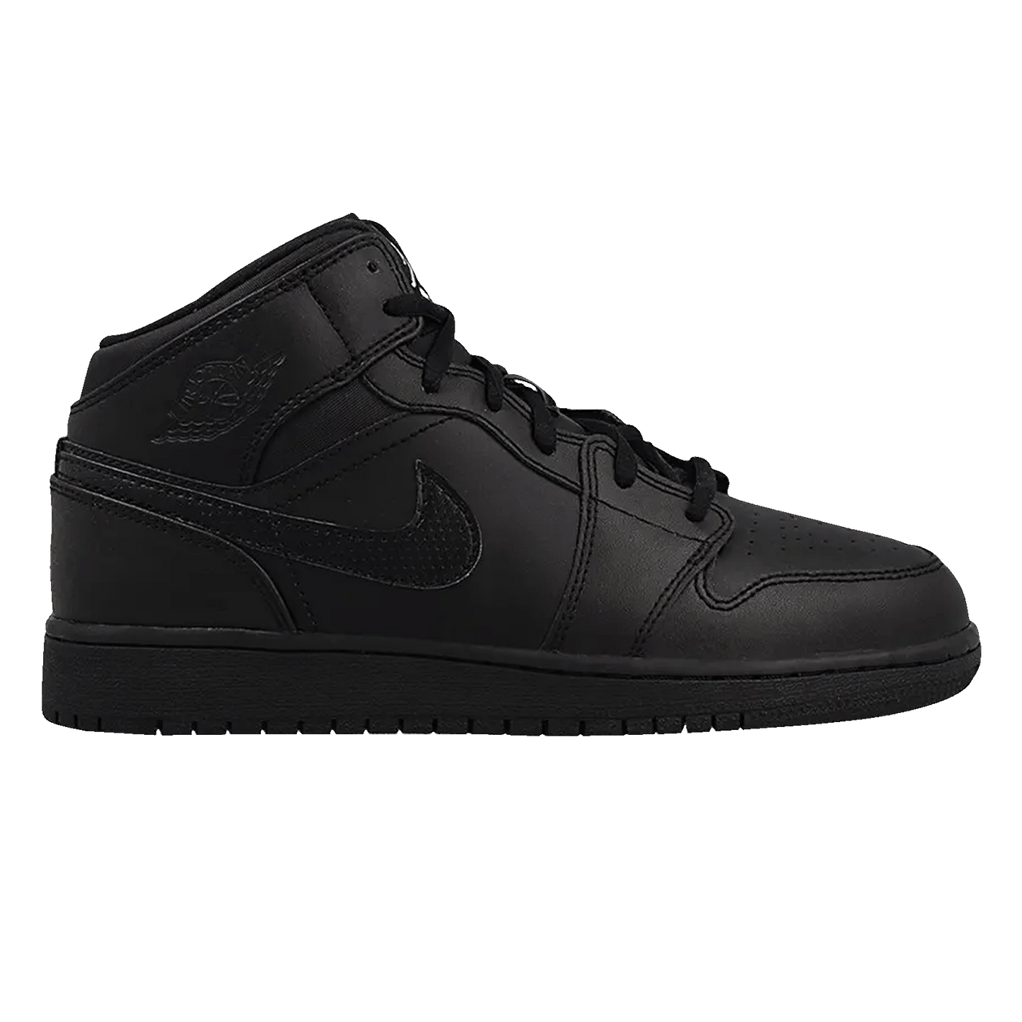 Nike Air Jordan 1 Retro Mid Black (2016) (GS)