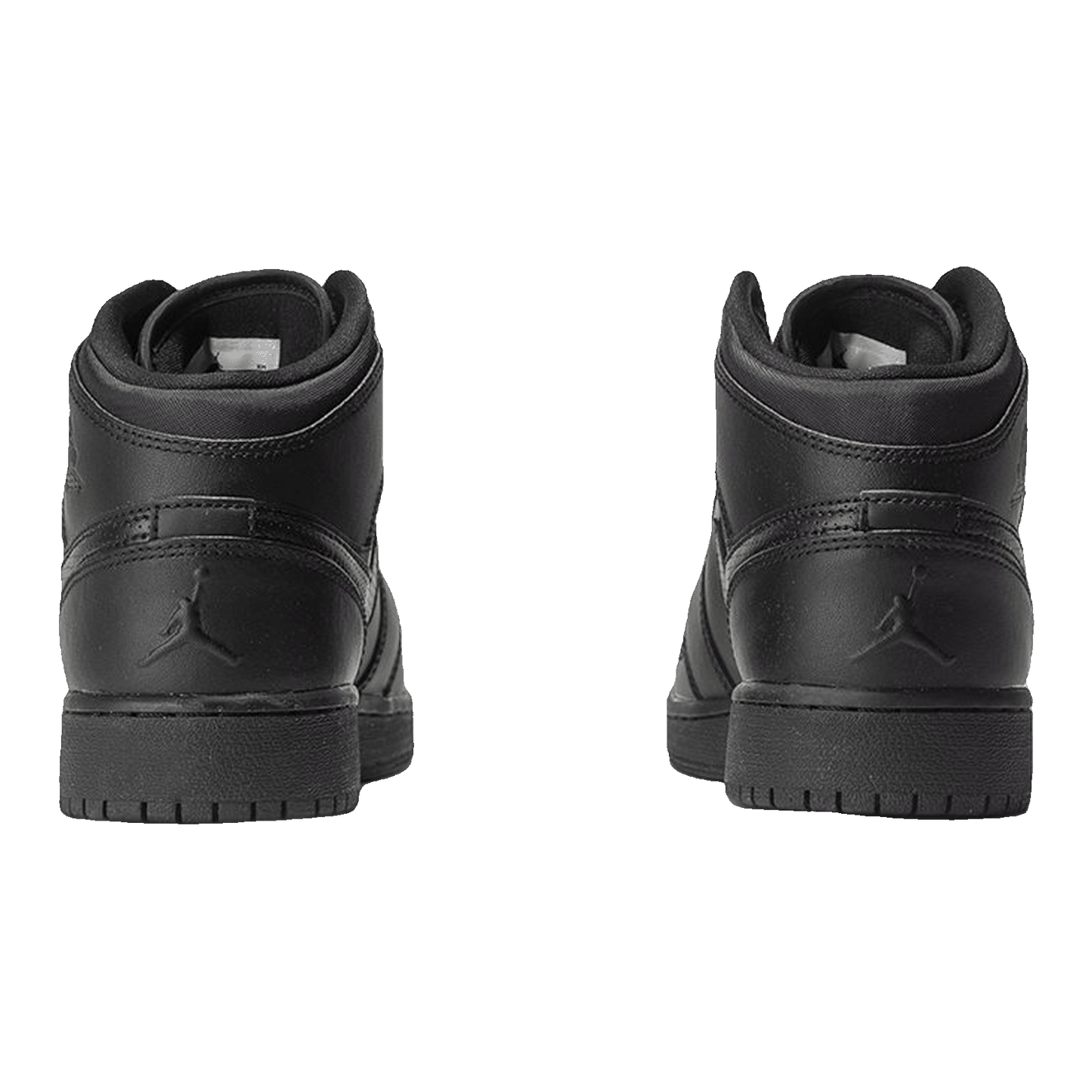 Nike Air Jordan 1 Retro Mid Black (2016) (GS) Back