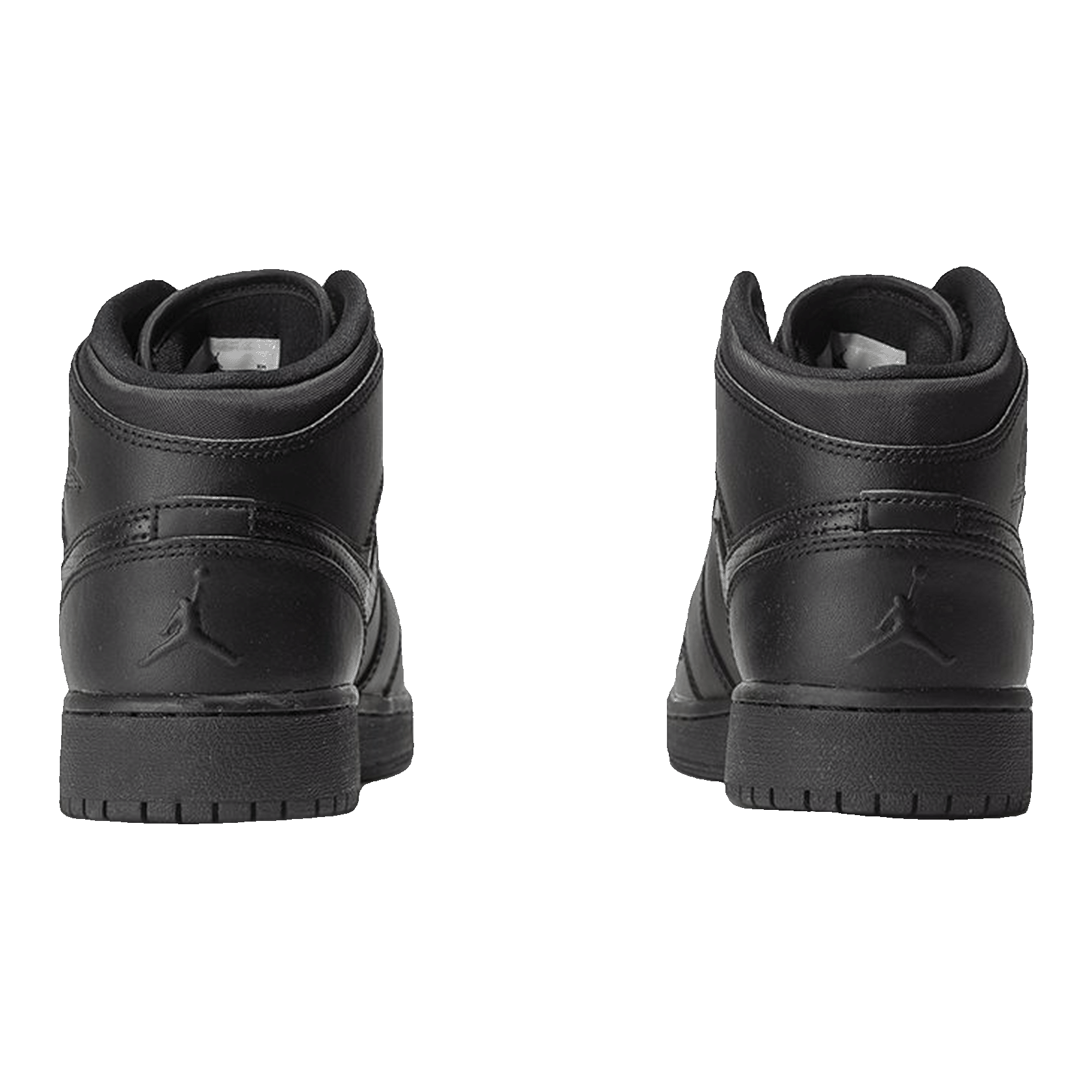 Nike Air Jordan 1 Retro Mid Black (2016) (GS) Back