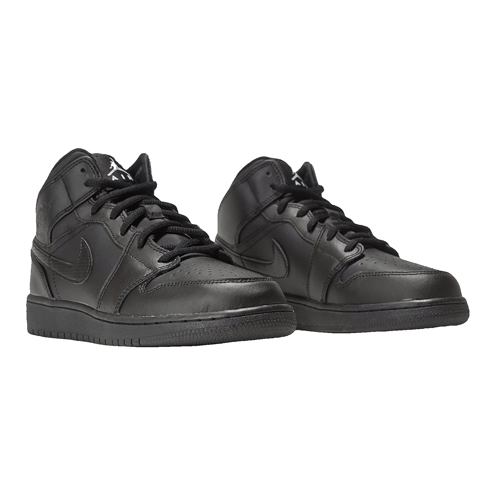 Nike Air Jordan 1 Retro Mid Black (2016) (GS) Side