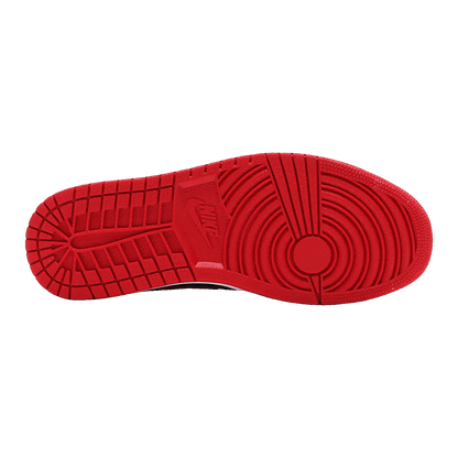 Nike Air Jordan 1 Retro Mid Black Red White Sohle