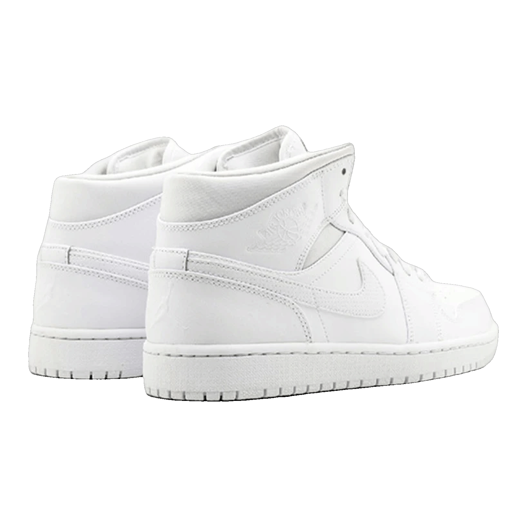 Nike Air Jordan 1 Retro Mid White (2017) Back