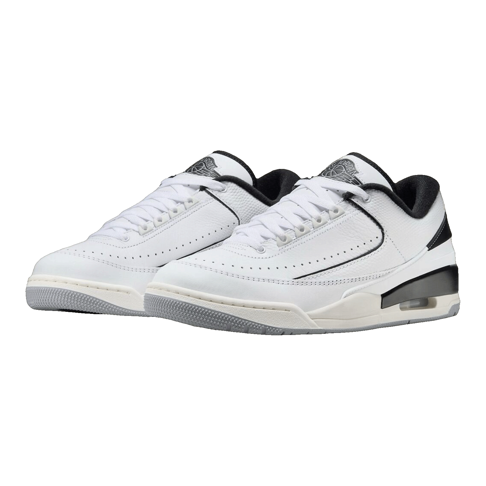 Nike Air Jordan 2/3 White Black Side FD0383-100
