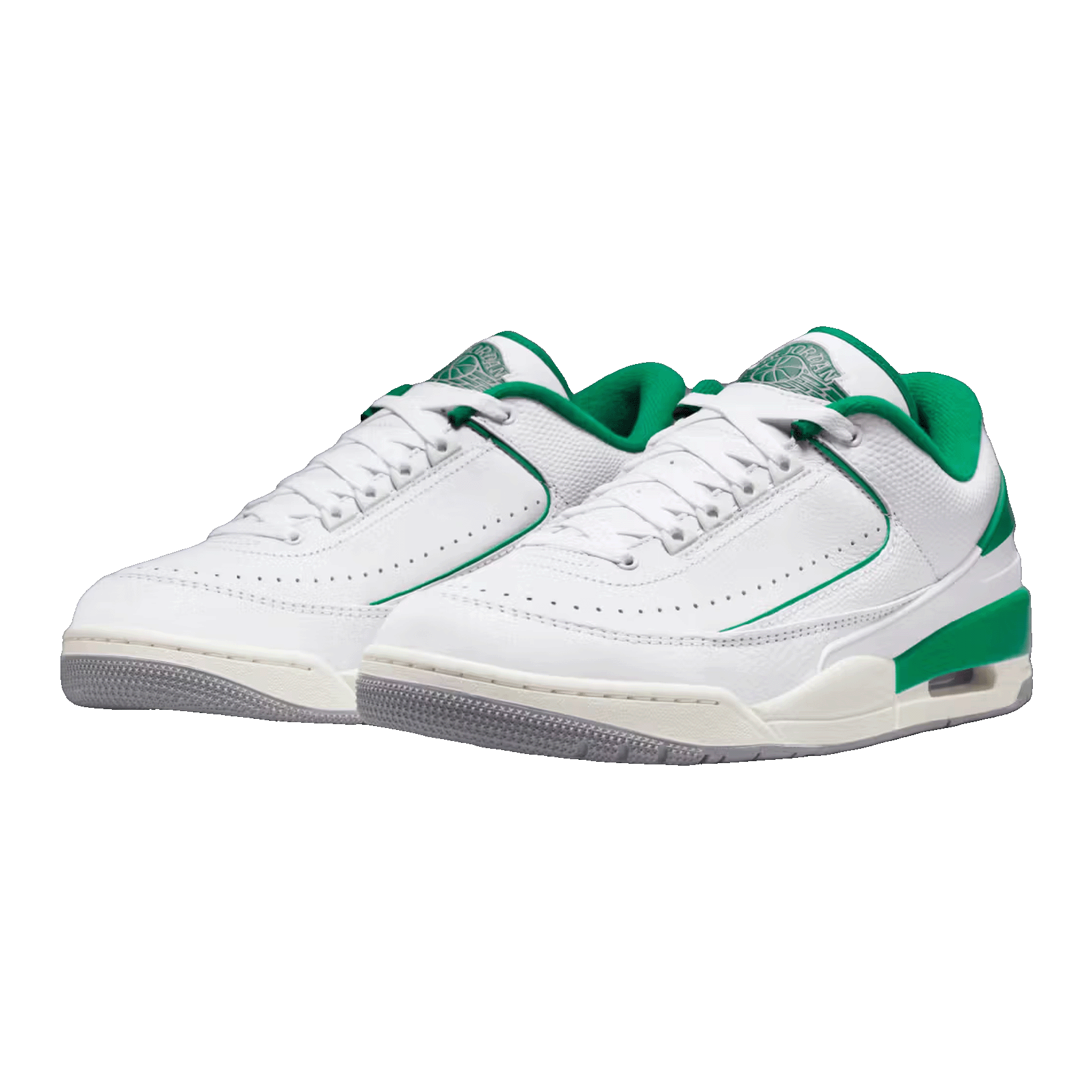 Nike Air Jordan 2/3 White Pine Green Side FD0383-103