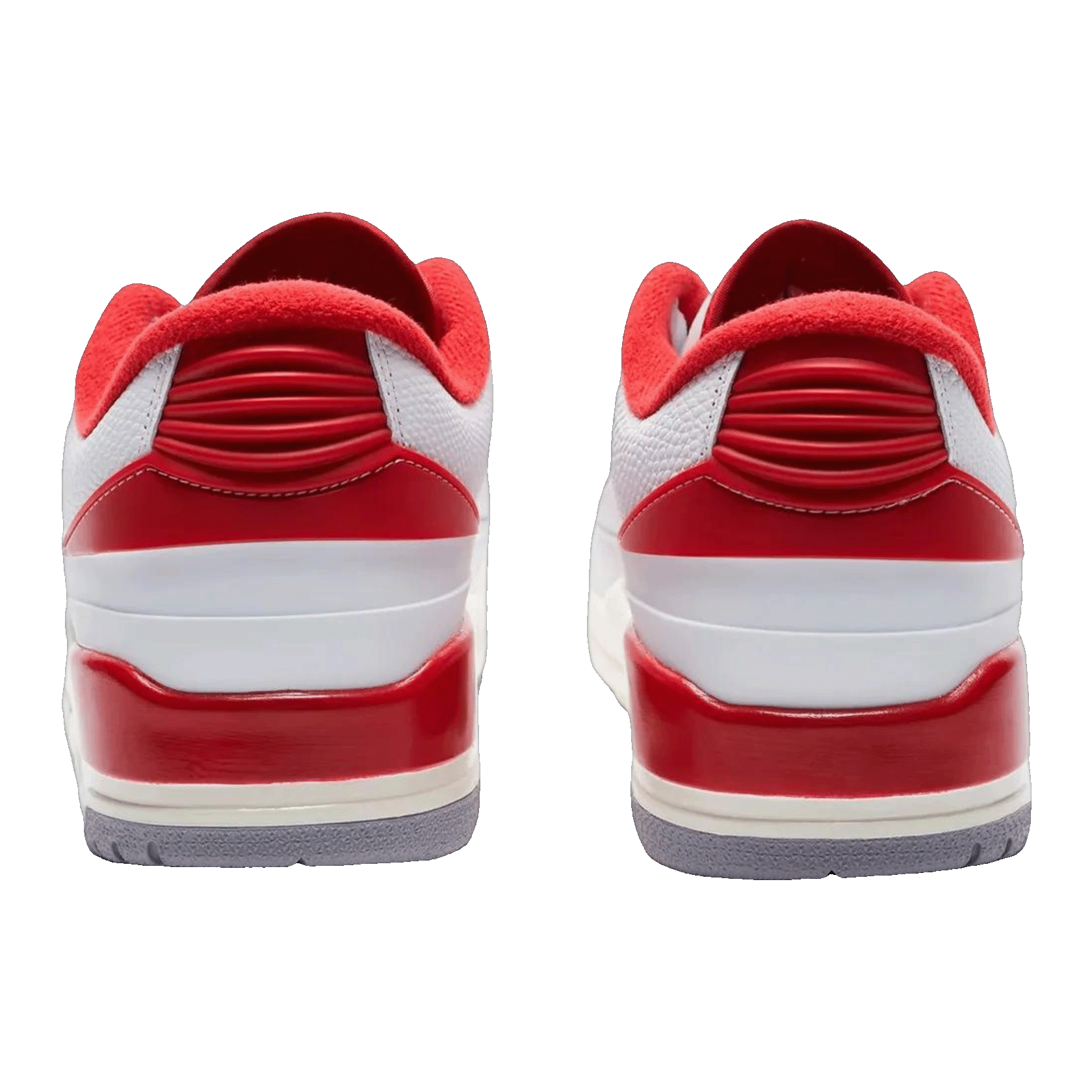 Nike Air Jordan 2/3 White Varsity Red (GS) Back FD0384-161