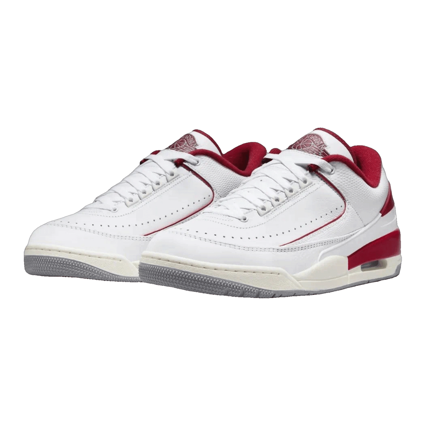 Nike Air Jordan 2/3 White Varsity Red (GS) Side FD0384-161