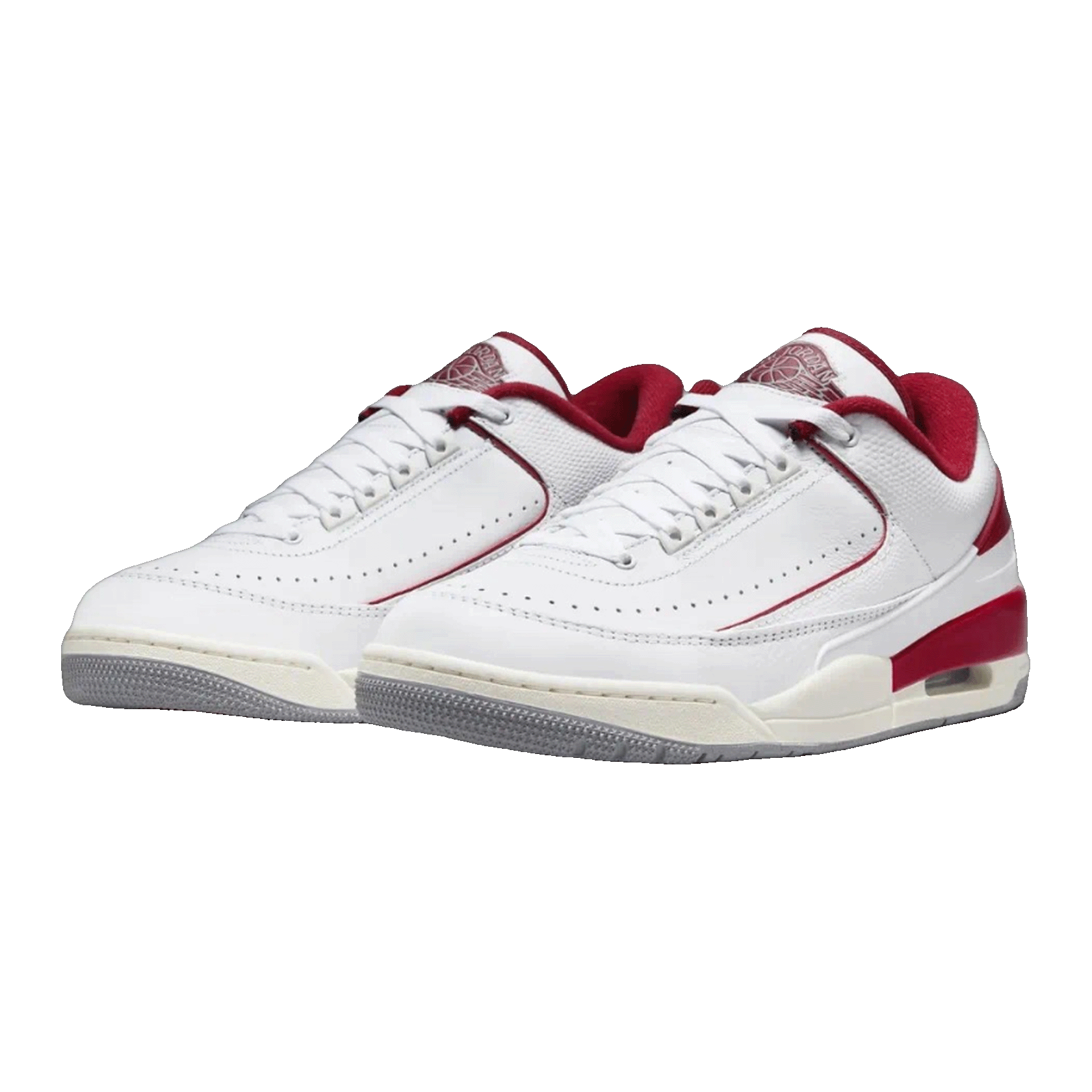 Nike Air Jordan 2/3 White Varsity Red (GS) Side FD0384-161