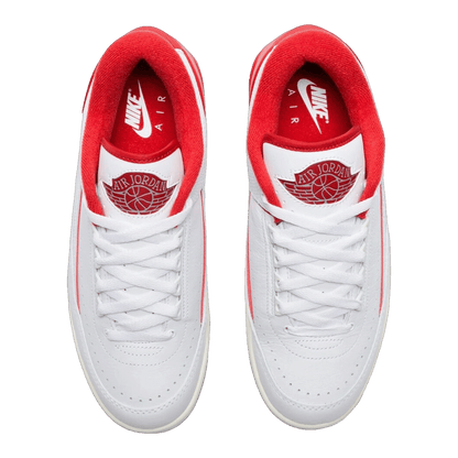 Nike Air Jordan 2/3 White Varsity Red Oben FD0383-161