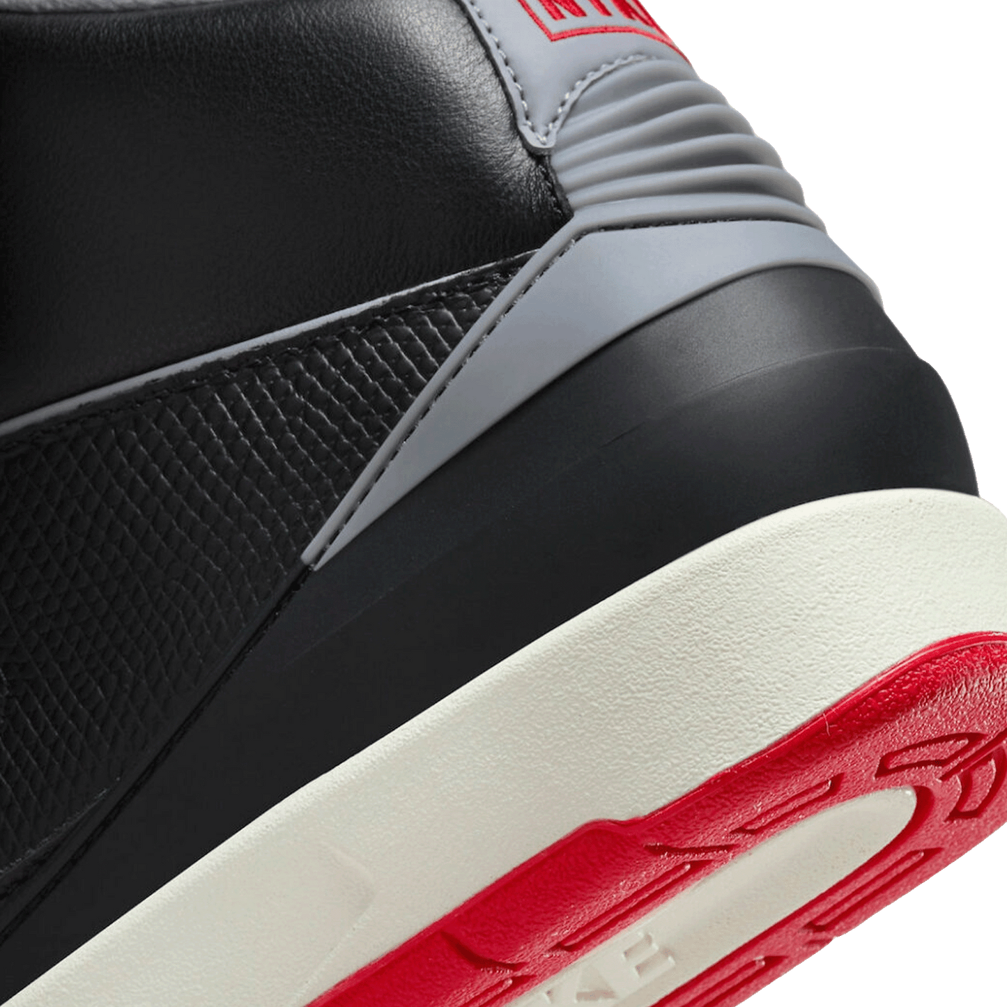 Nike Air Jordan 2 Retro Black Cement Back