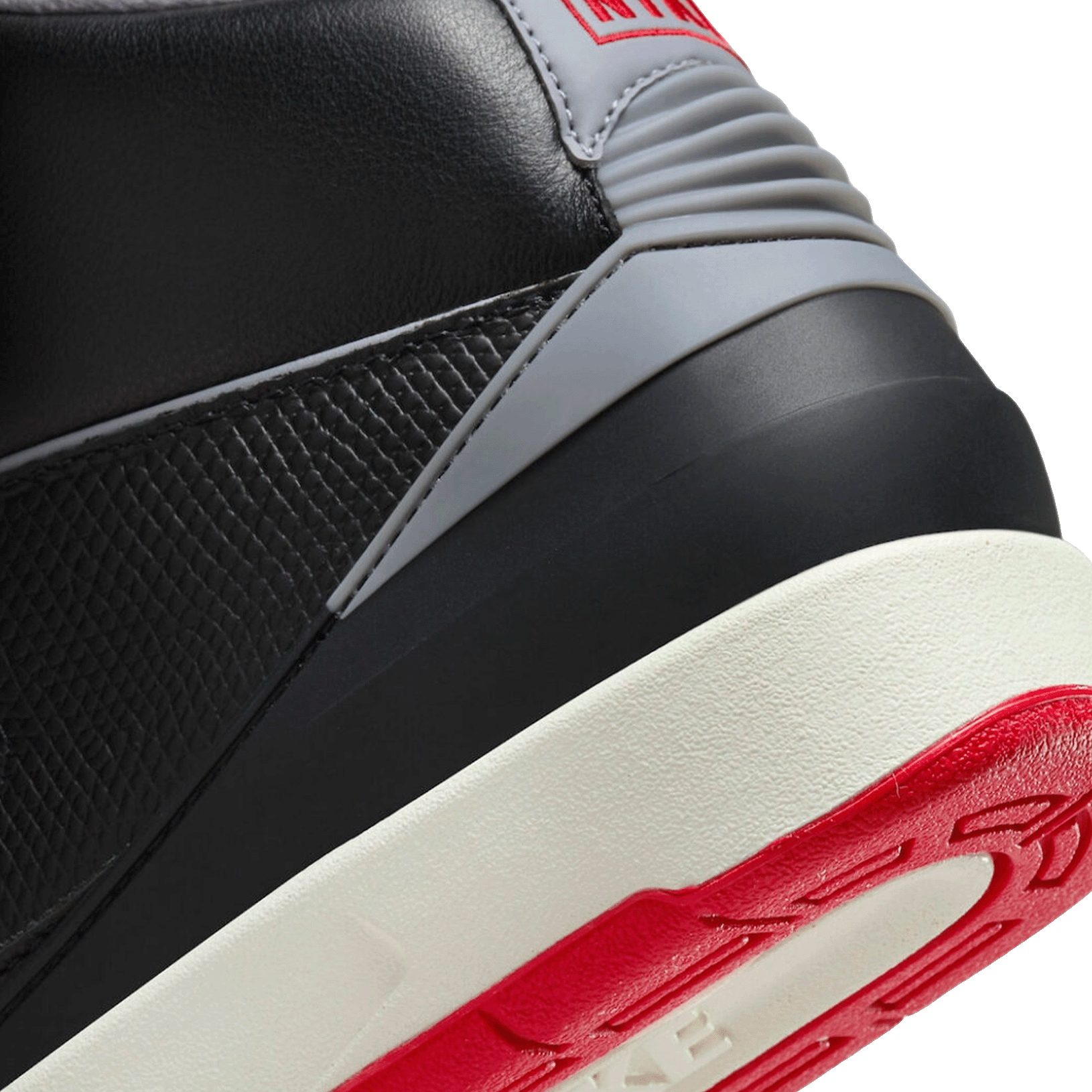 Nike Air Jordan 2 Retro Black Cement Back