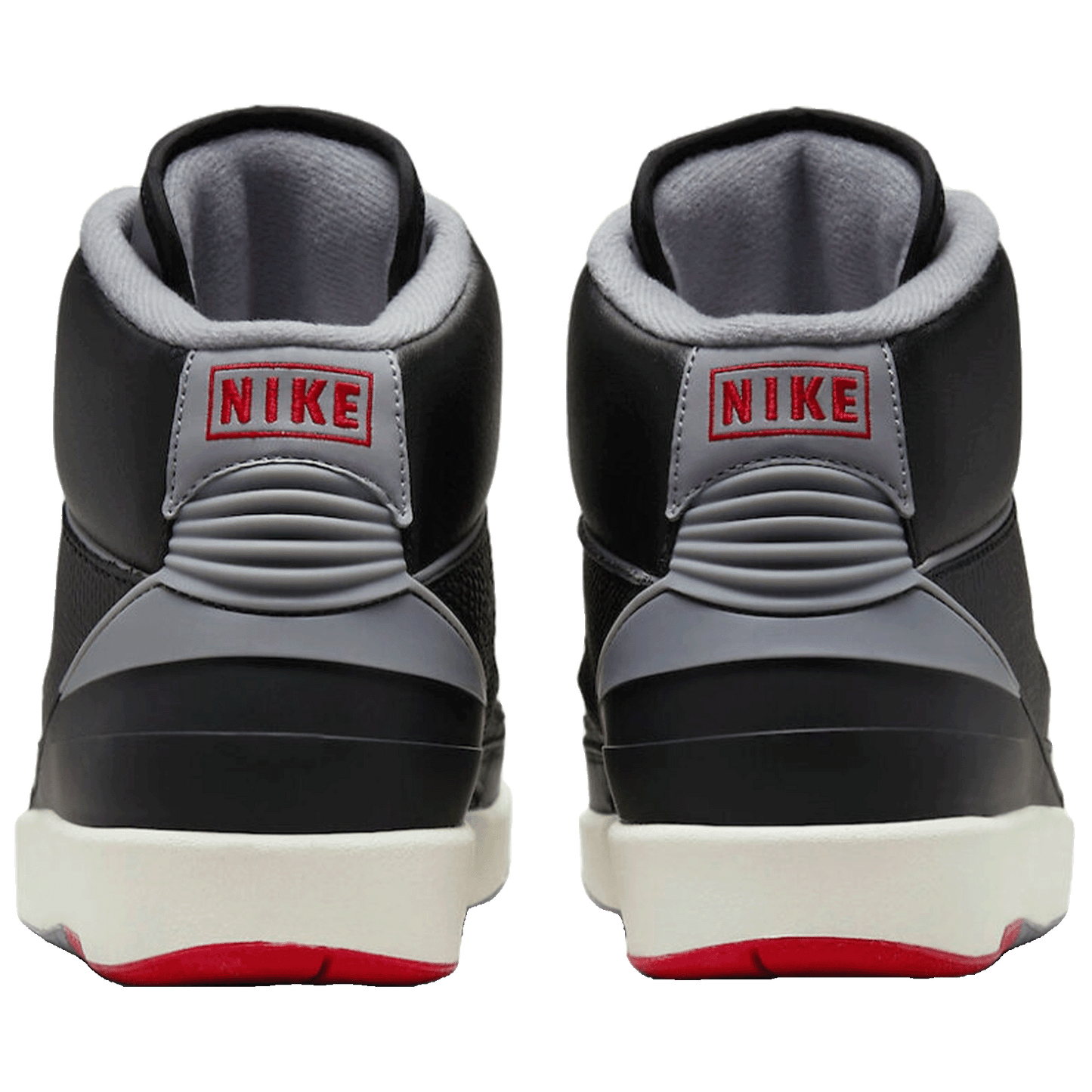 Nike Air Jordan 2 Retro Black Cement Back 2