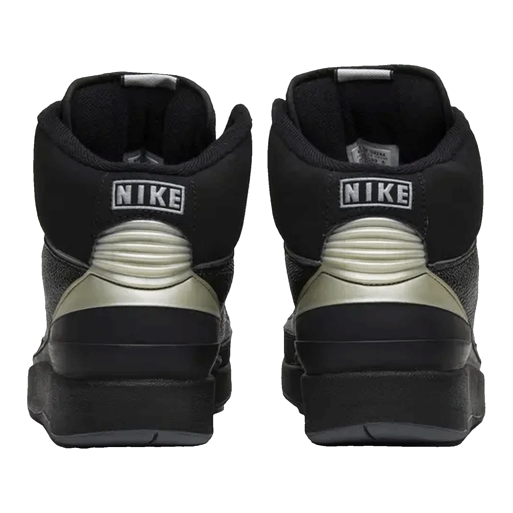 Nike Air Jordan 2 Retro Black Chrome (2004) Back 308308-001