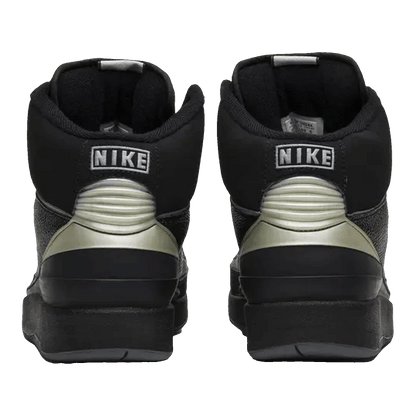 Nike Air Jordan 2 Retro Black Chrome (2004) Back 308308-001