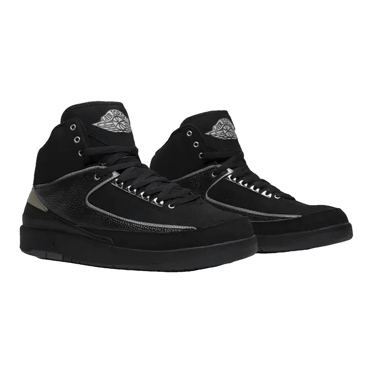 Nike Air Jordan 2 Retro Black Chrome (2004) Side 308308-001
