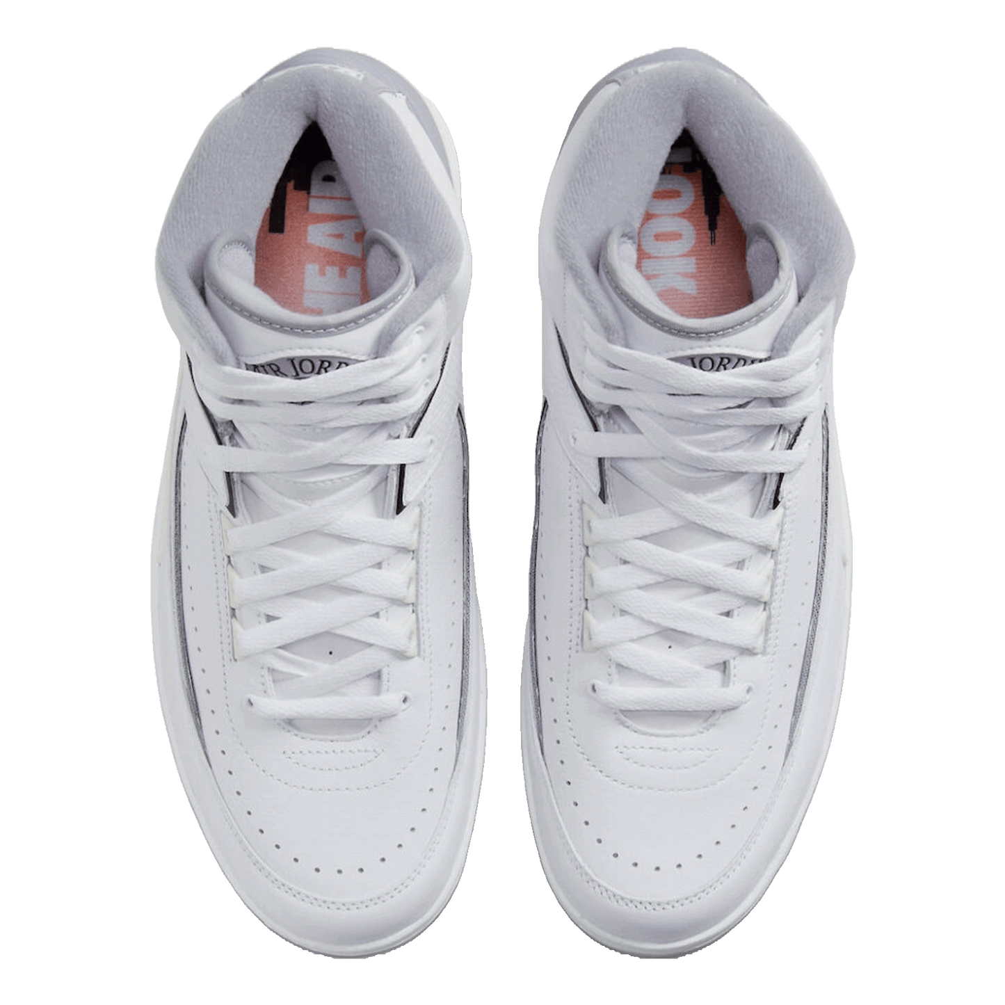 Nike Air Jordan 2 Retro Cement Grey Oben