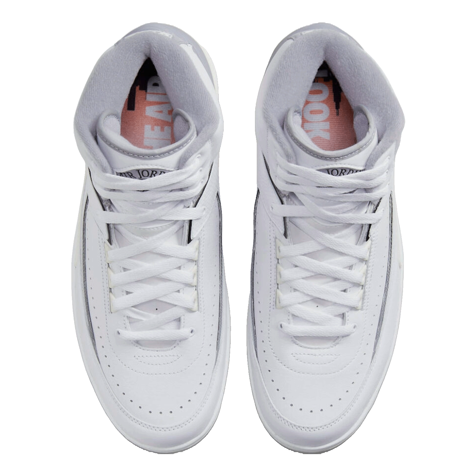 Nike Air Jordan 2 Retro Cement Grey Oben
