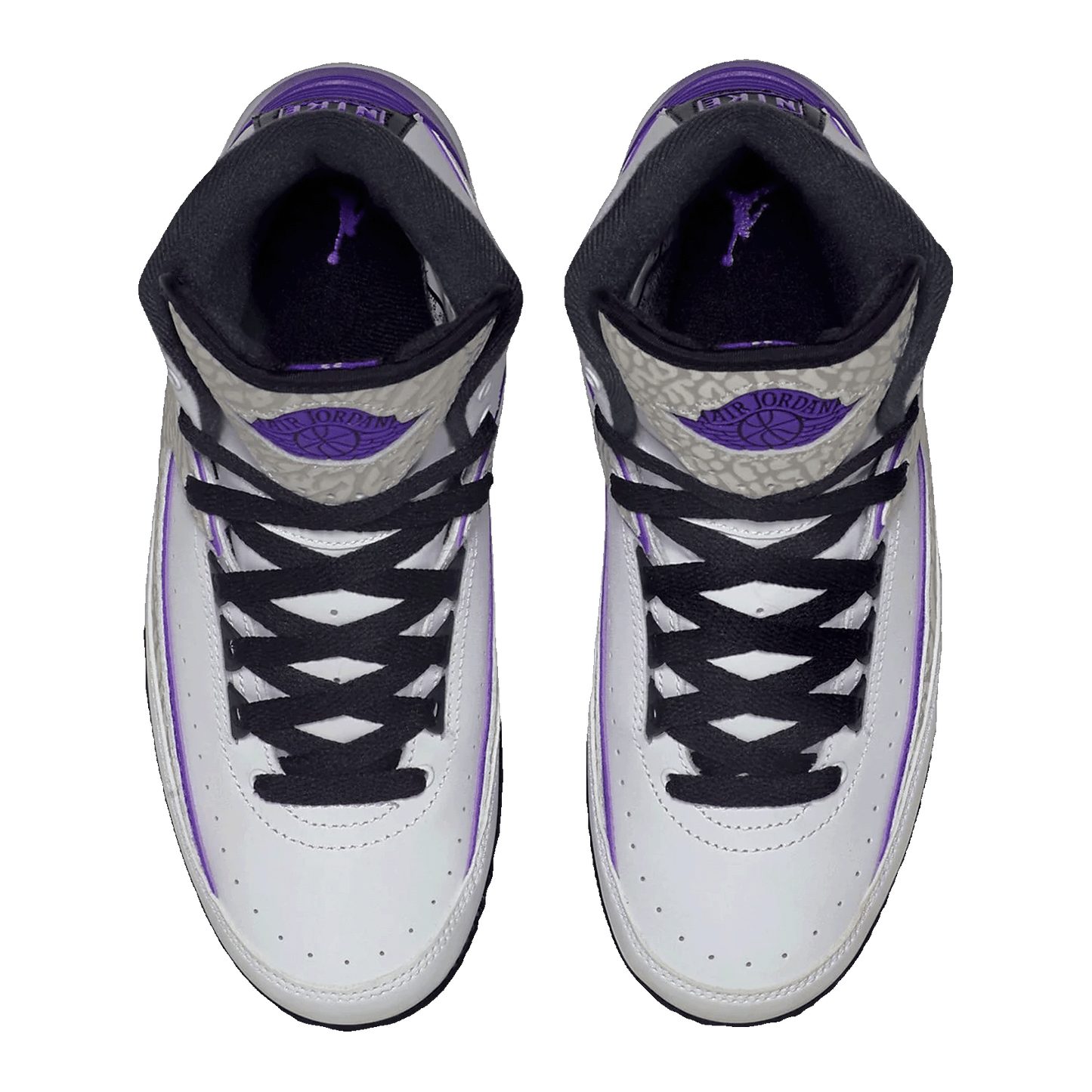 Nike Air Jordan 2 Retro Dark Concord (GS) Oben