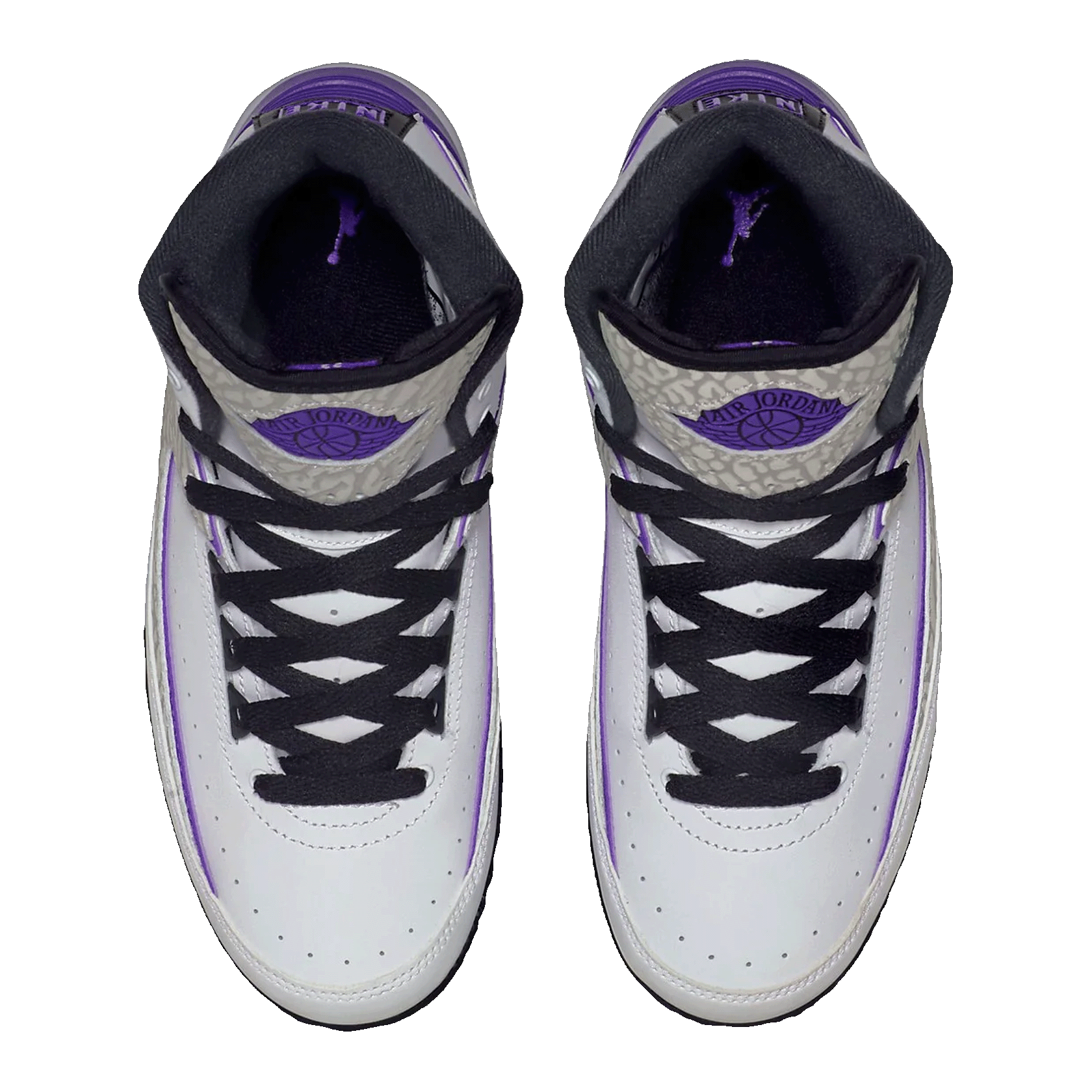 Nike Air Jordan 2 Retro Dark Concord (GS) Oben