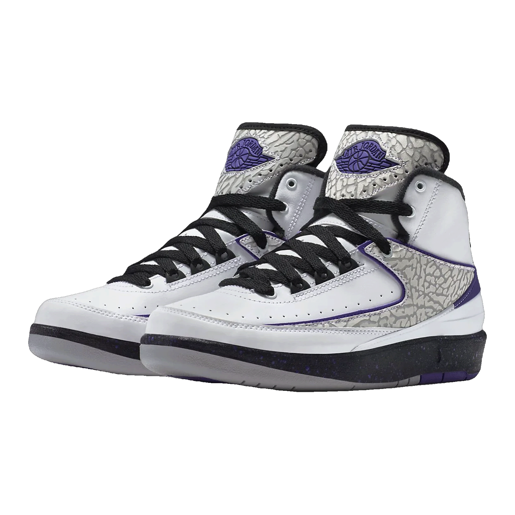 Nike Air Jordan 2 Retro Dark Concord (GS) Side 395718-153