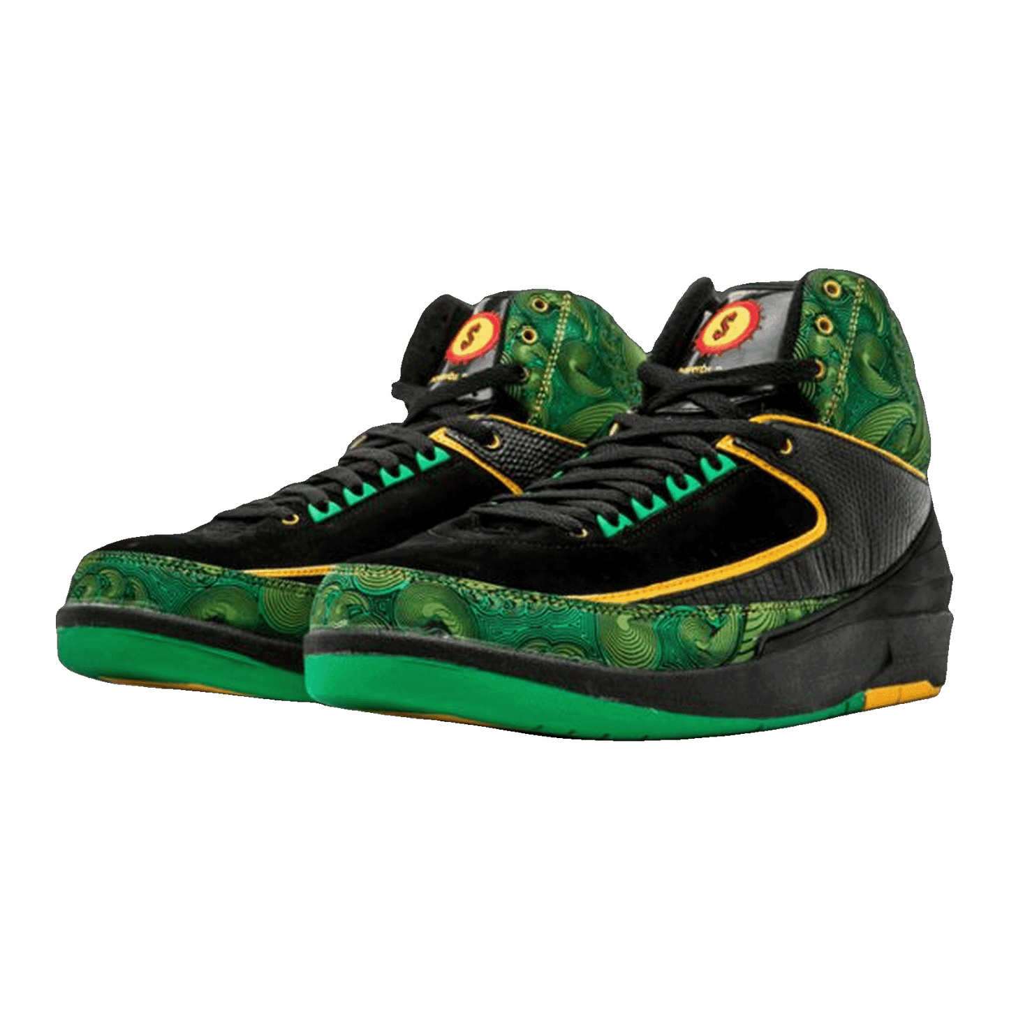 Nike Air Jordan 2 Retro Doernbecher Peacock Side 318304-071