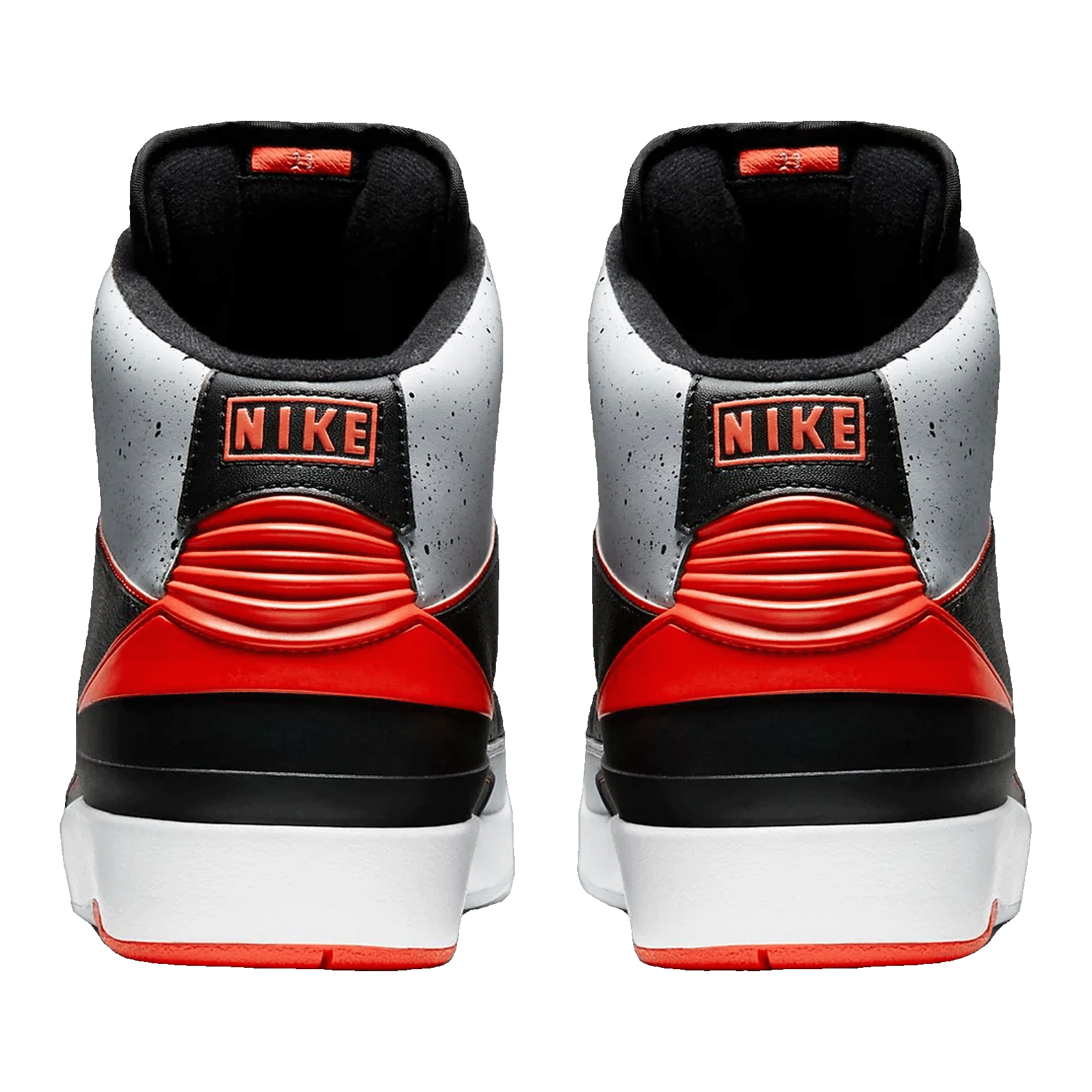 Nike Air Jordan 2 Retro Infrared Cement Back 385475-023